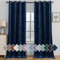 Ystyle Tende Per Interni In Velluto 2 Pezzi, 140x260cm, Tende Oscuranti Camera Da Letto Moderne Con Occhielli, Tenda Termica Isolante Freddo Per Soggiorno Salotto Cameretta, Blu Scuro