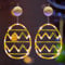 Osterdeko LED Fenster Licht Ostern Deko Lichterkette Ostereier zum Aufhängen Lichterkette, LED Lichterkette Fenster Beleuchtung Batteriebetrie mit Saugnäpfe, Osterdeko Für Draußen & Innen (Warm x2)