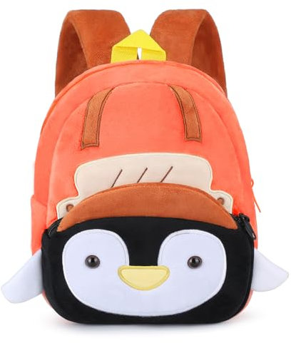BAIGIO Kinderrucksack Rucksack Kindergarten Mini Kinder Schulrucksack Tiere Kindergartentasche für Jungen Mädchen Kindergartenrucksack Jungen Kleinkind Pinguine