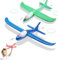 Sunshine smile Segelflugzeug,2 Stück Styroporflieger,Manuelles werfen Flugzeug,Schaum Flugzeug Spielzeug,Kinder Schaum Segelflugzeug,Modell Segelflugzeug,Sportarten Outdoor Spielzeug Flugzeug-LAN