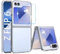 MIMGOAL Crystal Clear Hülle für Samsung Galaxy Z Flip 6 / Z Flip 7 FE mit Displayschutzfolie [Anti-Vergilbung] Dünn Hart PC Handyhülle Cover Kratzfest Schutz Case für Galaxy Z Flip7 FE 5G, Transparent