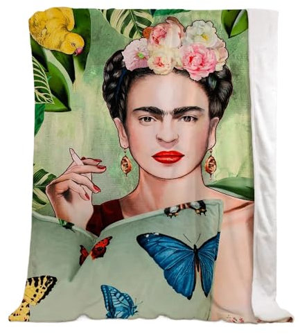 KnorRs Personalisierte Kuscheldecke Mit Maler Foto,Flauschige Fleecedecke Für Betten Und Sofa,Wohndecke Für Winter Und Sommer, XL Sofadecke (T1,150 x 200 cm)