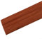 Battiscopa in schiuma flessibile, 3 metri, tocco decorativo, resistente all'umidità (venatura del legno marrone)