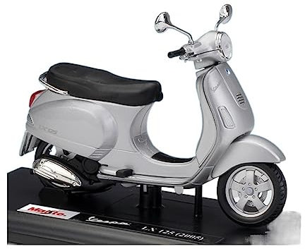 ZYAURA 1:18 Motorrad-Druckgusslegierungsmodell Für: Vespa LX 125 2005 Geschenksammlung