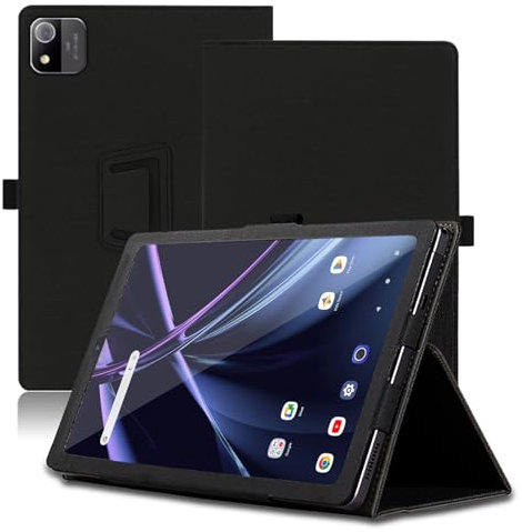 Hülle für Acer Iconia Tab A11 11 Zoll, Acer Iconia Tab A11-11-A921 Tablet Schutzhülle, Klappständer Schutzhülle mit Stifthalter und Handschlaufe, Umfassender Schutz. (Schwarz)