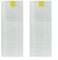 Staubfilter-Set für MEDION Saugroboter, passend für Modelle MD 20041 und S12 SW, effektive Luftreinigung (2er-Pack)