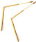 Mipcase 2 Pièces Souverain de dragon d'antenne baguette de sourcier portable bâtons de sourcier spirituel long de sourcier baguette en cuivre TIDES DE DIVINAT DE LASS SUPE