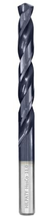 Hilpaty Cobalt Drill Bits 11mm x 1pc M35 HSS Drill Bit for Metal, AlTiN Coating, Standard DIN 338 (11mm x 142mm x1pc)