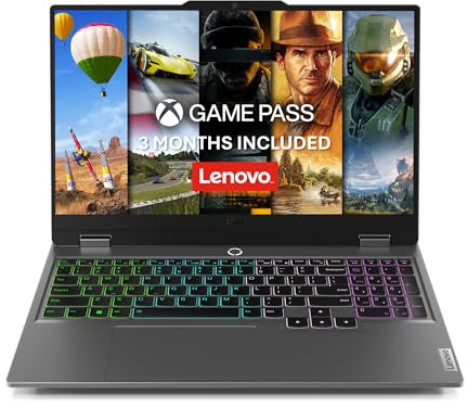 Lenovo LOQ | 15 inch Full HD Gaming Laptop | Intel Core i5-12450HX | 24GB RAM | 1TB SSD | NVIDIA GeForce RTX 4050 | Windows 11 Home | Luna Grey (Renewed)