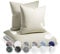 sleepwise Soft Wonder Bettwäsche-Set für Einzelbett, aus Mikrofaser, Öko-TEX®, Bettbezug und Kissenbezug, maschinenwaschbar, atmungsaktiv, antistatisch, hypoallergen, 155 x 200 cm