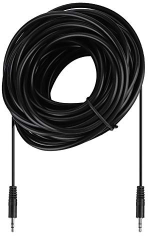 Audiokabel, 3,5 mm Kupferstecker an Stecker geschirmt Audiokabel für Kopfhörer Smartphones & Tablets MP3 Player (10 m / 15 m / 20 m / 30 m) (10m)