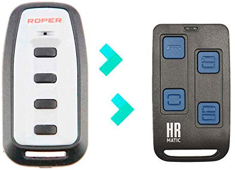 Mando de Garaje Universal HR MULTI 3 compatible ROPER GO