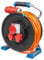 as - Schwabe Xperts Doppelrohr Profi-Kabeltrommel 40 m H07BQ-F 5G1,5 mit 400V CEE Stecker, 2 Schutzkontaktsteckdosen 230V, 1 CEE-Steckdose 5-polig, 400V 16A, Klappdeckel, IP44, Made in Germany, 23664