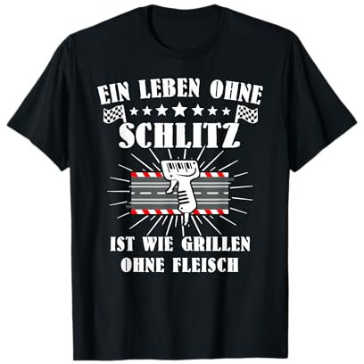 Slotcars Geschenk Slotracing Auto Schlitz Schlitzauto T-Shirt