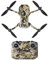 USIRIY Stickers für DJI Mini 2 Aufkleber wasserdichte PVC Decal Skin Hautschutz für DJI Mavic Mini 2 Drohne & Fernbedienung (F)