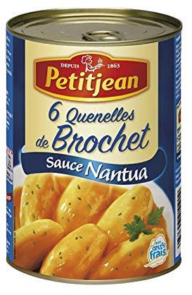 PETITJEAN - 6 Quenelles De Brochet Sauce Nantua 400G - Lot De 4 - livraison offerte