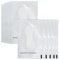 Lunamoon Augenpads für Wimpernverlängerung Wimpern Pads Wimpernverlängerung Pad Eyelash Pad Wimpern Färben Pad Wimpernlifting Pad Eye Gel Patch for Eyelash Extensions 50Paar(Gourd White)
