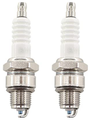 HURI 2x Zündkerze für Honda Yamaha DT MB MT MTX Vogue 50 80