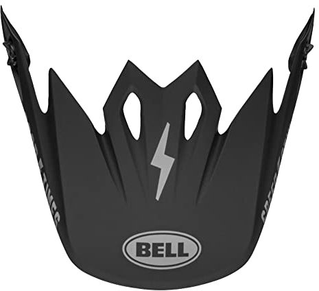 BELL MX-9 Visiera di ricambio per casco/Peak Fasthouse Nero opaco/Grigio