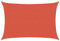 vidaXL Toldo Parasol Lona Protector Solar Sombra de Patio Jardín Terraza Balcón Parque Infantil Exterior de Vela Terracota HDPE 160 g/m² 3x4 m