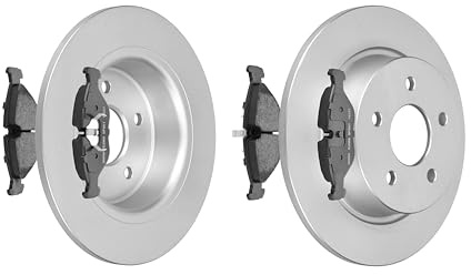 F.BECKER_LINE BREMSSCHEIBEN Ø280MM + BREMSBELÄGE HINTEN FÜR FORD C-MAX II GRAND