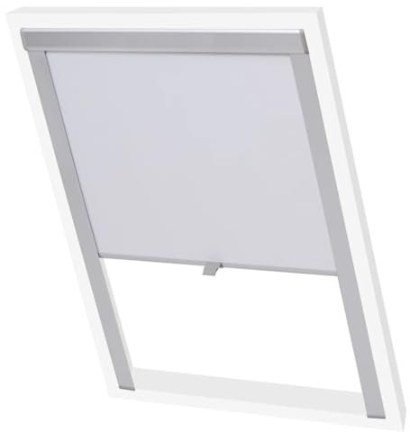 Fensterbehandlungen Verdunkelungsrollo weiß SK08 Home & Garden