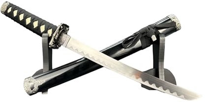 Brieföffner in Form Eines Japanischen Tanto mit Präsentations Ständer Tanto-Dolch – zur Dekoration oder als Praktisches Geschenk (HK1104S)