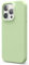 Generico Cover Antiurto Liquido Silicone per iPhone 14 Pro Max, Protezione Completa 3 Strati, con Fodera in Microfibra Morbida, Rosa (Verde mela)