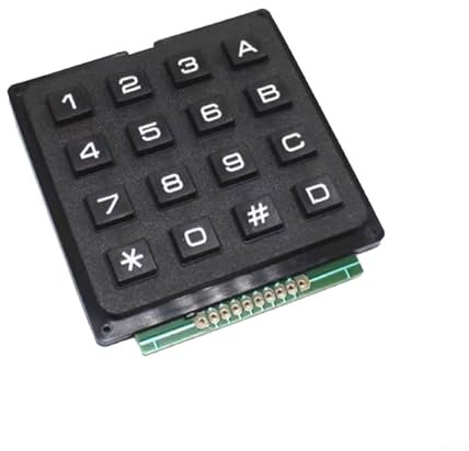 Whychstore 4x4 16-Tasten-Tastenmodul für PIC/AVR-Controller, vereinfachen Sie Ihre Verkabelung (4 x 4)