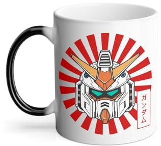 Thermo-Reactive Mug Magic Cup – Futuristic Robot Manga Anime Japan Asia Culture – 325 ml