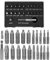 Mesee Kit di 22 Estrattore Viti Danneggiate, Estrattore Viti Spanate HSS Set di Estrattori per Viti Spelate con Prolunga per Punte e Adattatore per Presa Magnetica per Rimozione Bulloni Viti Rotta