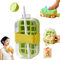 Ice Cube Bottle, 800ML Ice Cube Tray with Lid, Crush Cup Ice Bottle Cup for Freezer, Release All Ice Cubes in One Second, Ice Mold for Juice, Whiskey Cocktail, Tea, Coffee