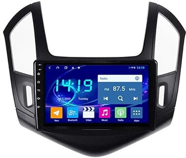 YFYANFEI 9 Zoll Android 14 Autoradio Mit GPS Navigator Für Chevrolet Cruze 2012-2015 Mit Wireless Carplay & Android Auto Unterstützt WiFi/USB/Spiegel Link/Rückfahrkamera,8 Core 4G+WiFi 6G+128G