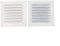 Práctica y elegante rejilla de ventilación de 15 x 15 cm para mejorar el aire en la cocina y el baño (2 unidades, blanco)