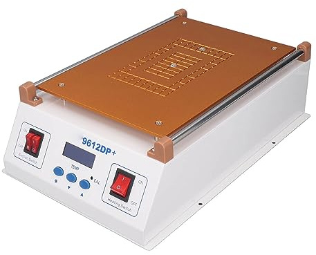 Fafeicy Reparación de Pantalla LCD Separación de Control de Temperatura Eficiente de la Máquina Separador LCD Preciso con Bomba de Vacío para Teléfonos Inteligentes o Tableta Aleación de Aluminio de