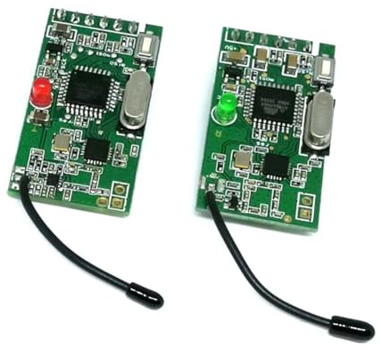 Ujjdwiurgh NRF24L01 2,4 G kabelloser digitaler Audio-Transceiver-Modul-Sender für WLAN-Lautsprecher
