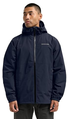 Didriksons Herren Regenjacke - Wasserdicht Leichte Jacke - EcoLactam