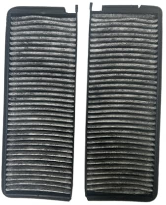 Filtre d'habitacle charbon actif Kit de filtre à air pour climatiseur 6812008040, compatible avec les filtres d'habitacle de voiture Ssangyong Rexton Kit de filtres à air à charbon