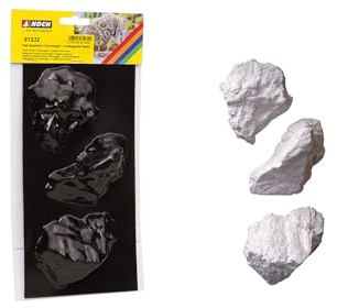 NOCH® Fels-Gussform „Hochvogel“, für realistische Felsen, 150 ml Modellbau-Zubehör für H0, TT, N, Z Spur