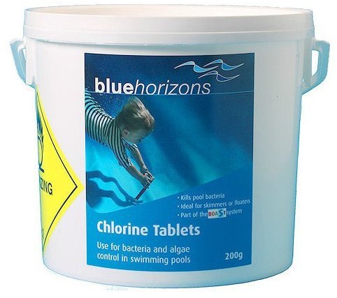 Blue Horizons BWP259-5 Large Chlorine 200g Tablets