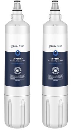 GLACIER FRESH Filtro dell'acqua di ricambio per Sub-Zero 4204490, 4290510, 9030868, 2 pezzi
