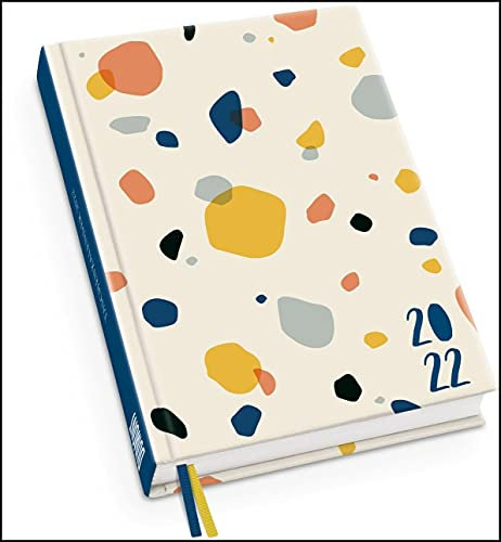 Taschenkalender »Terrazzo« 2022 ? Terminplaner mit Wochenkalendarium ? Format 11,3 x 16,3 cm