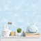Tiny Tots 2 - G78351 Wolken Blau Glitzer Tapete.