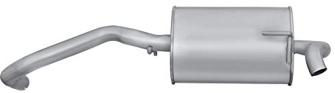 HELLA 8LD 366 035-331 Endschalldämpfer - Easy2Fit® Kit - hinten - einteilig - Set mit Anbauteilen