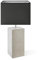 Home Sweet Home Industrielle Tischleuchte Block Pillar | 25/25/45cm | Anthrazit | Tischlampe | Beton und Textil | für E27 LED-Lampe | mit Schalter | für Wohnzimmer, Schlafzimmer