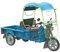 ElROal Regenschutz, Mobilitätsroller, Sonne, Regen, Windschutz, Elektroauto, Verhindert Regenschirm, Universeller Auto-Motorroller-Regenschirm, Mobilitäts-Sonnenschutz,Blau