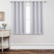 Joydeco Cortinas Opacas 2 Piezas, Cortinas Dormitorio con Ojales Anti Luz Cortina Termica Aislantes Frio y Calor para Salon Curtains Blackout (Gris Blanco, 2x117x137cm)