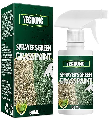 Generic Spray de peinture pour gazon vert 60 ml