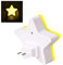 Garosa Mini-LED-Nachtlicht Sternform LED Nachtlicht Kinder mit Automatischer Lichtsteuerung Energiesparend ABS-Material für Kinderzimmer Gang Schlafzimmer Frau Mädchen Freunde (13)