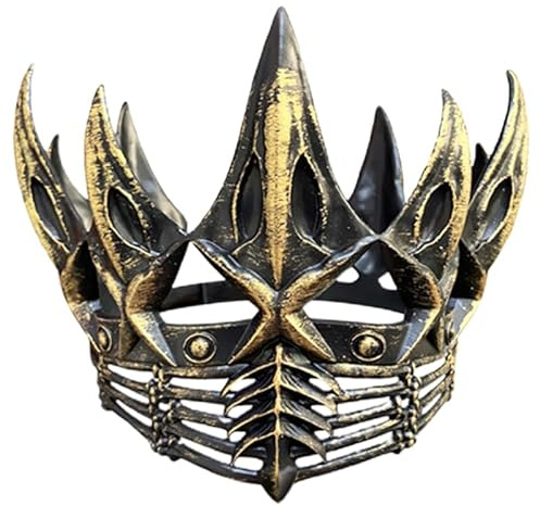 Yardenfun Gothic Krähenkrone Requisite Vintage Cosplay Kopfbedeckung Gothic Vintage-krone Für Damen Und Herren Party Karneval